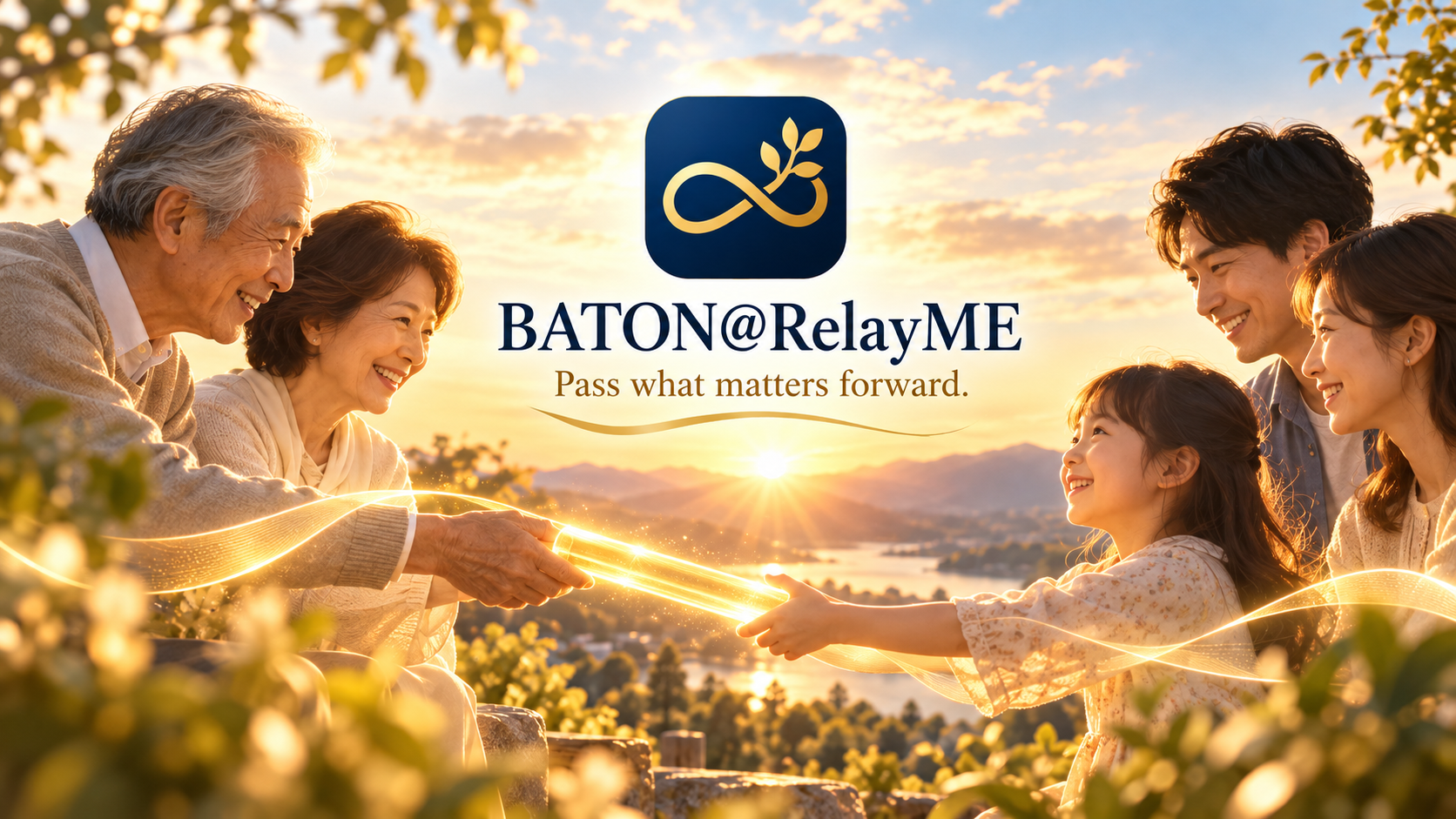 大切な情報と想いを未来へつなぐBATON@RelayME